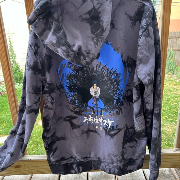 Team Liquid x Naruto Shippuden tie dye sweater RARE size large - Picture 3 of 6